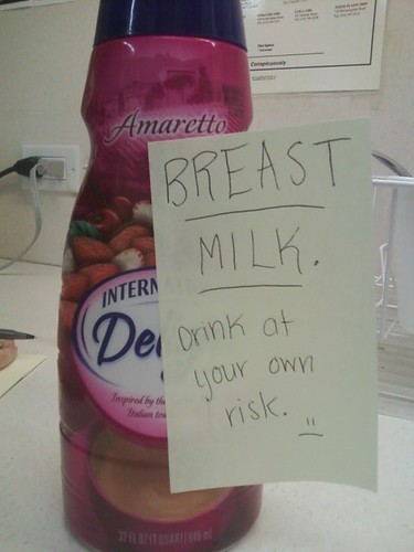 BREAST MILK. Drink at your own risk. : /