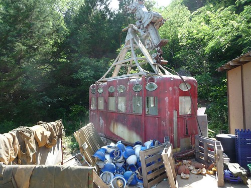 raccoon mtn abandoned gondola.