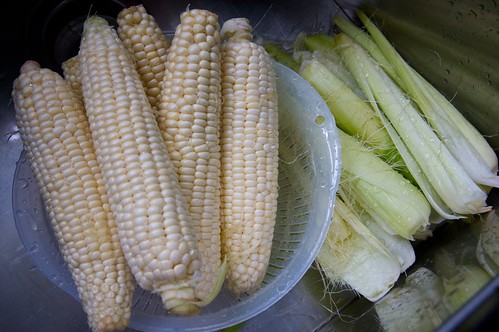 corn husking