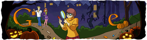 Google Halloween Logo 3