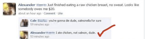 Facebook User Doesn'T Know Difference Between Salmonella And Salmon - 4196010138 C02A052Db4 O 1