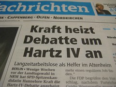 Ruhr Nachrichten: "Kraft heizt Debatte um Hartz IV an"