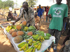 6c. Fruit seller, 15km from the tarmac