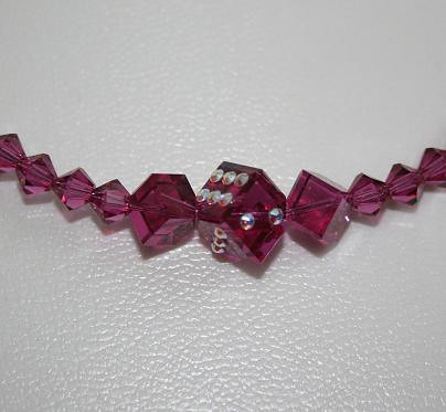 Pink dice necklace on Flickr - Photo Sharing!