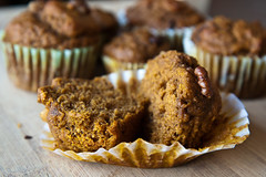 Whole Wheat Pumpkin Muffins by Sarah Cady, on Flickr