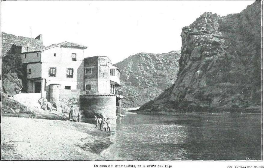 Casa del diamantista en 1914 fotografiada para La Esfera