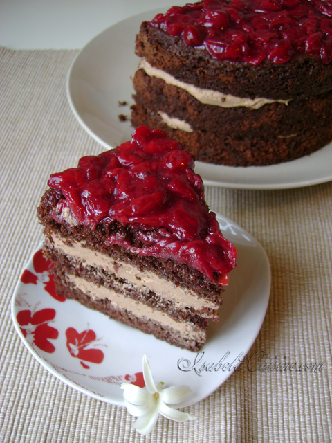 Chocolate & Cherry Cake