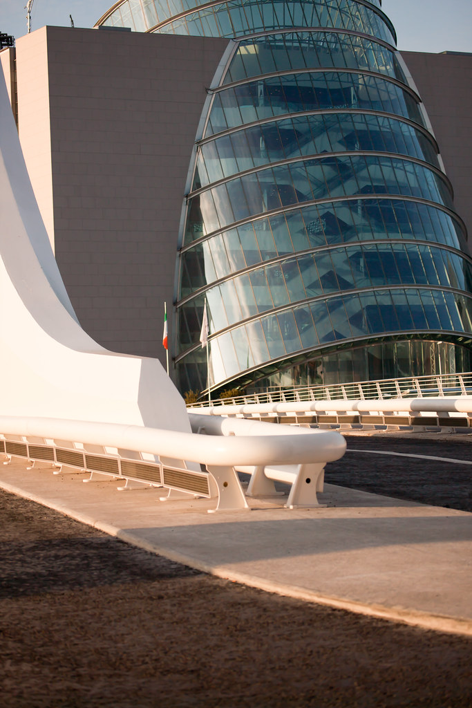 The Samuel Beckett Bridge Is Capable Of Opening Through An angle Of 90%