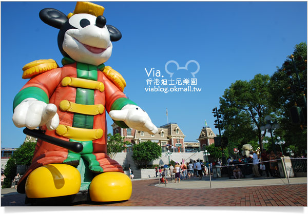 【香港迪士尼】跟著via玩香港(3)～迪士尼卡通人物歡樂巡遊9