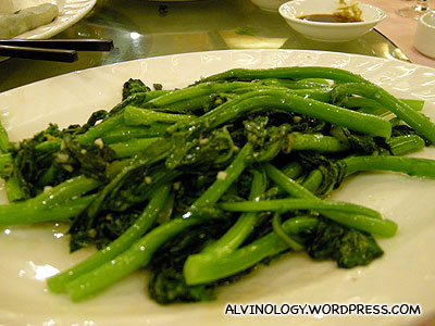 Jade green veggies