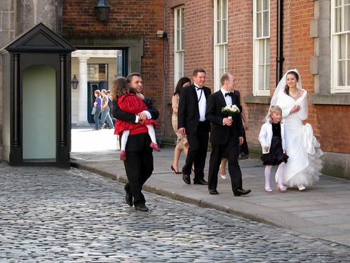 Bride at Dublin Castle