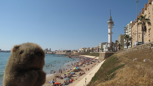 Cadiz Beach, panorama 2