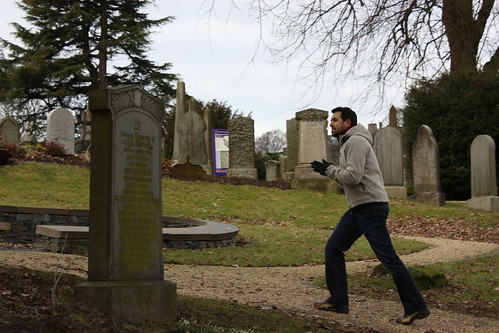 My husband, god bless him, is a good man. Despite the freezing cold he let roam around the cemetary talking photos while he lost feeling in his fingers. 