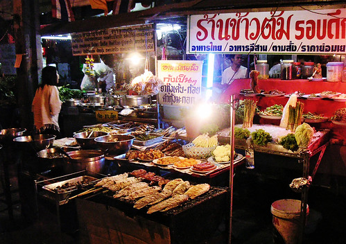 Bangkok street restaurant