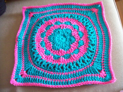 Crochet Pattern Central - Free 6&quot; Afghan Square Crochet Pattern