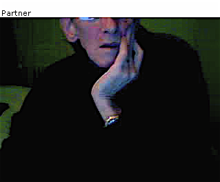 "Partner": a series of 15 portraits from Chatroulette, 10