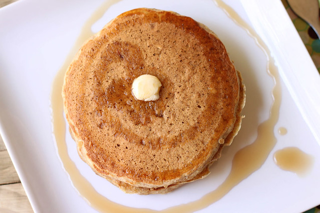Buttermilk-Oatmeal Pancakes