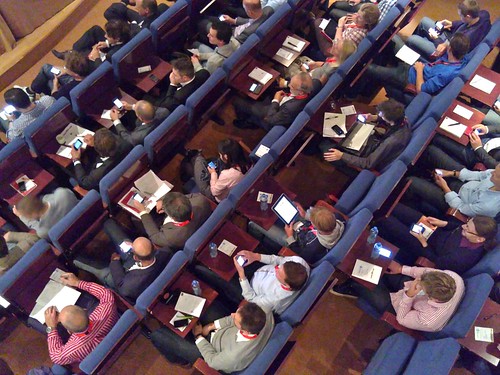 Conference Audience, Anno 2010 by Adriaan Bloem, on Flickr