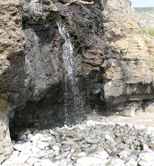 waterfall-granite-beach