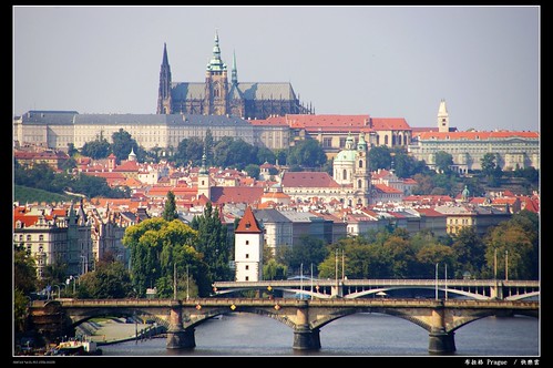 居高眺望布拉格城堡區2