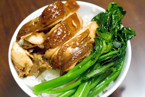 Soy Sauce Chicken with Baby Chinese Broccoli 3