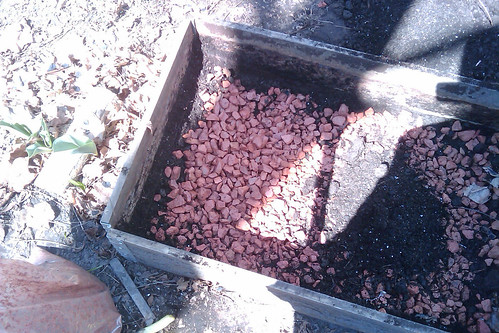 Drainage, drainage, drainage in the form of crushed bricks. I also added Perlite to mix.