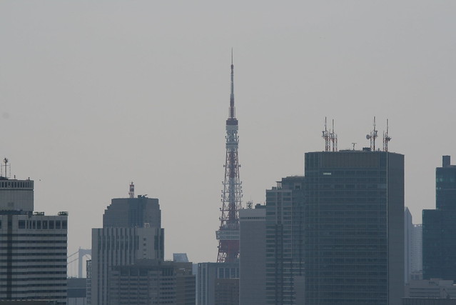 同じ日に移した東京タワー