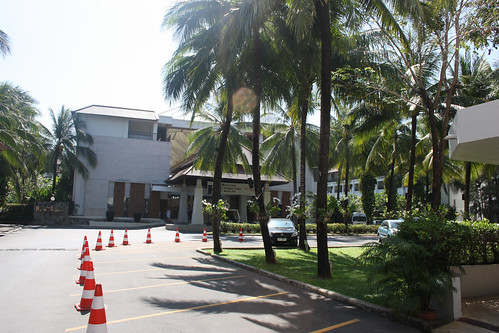 Entrance to the BanThai Beach Resort