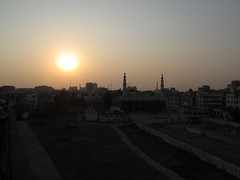 Sunset on Triplicane - Chennai, India
