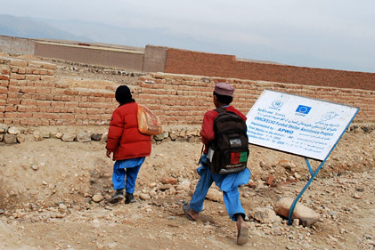A township for returnees in Sheikh Misri: February 2010