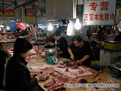 Pork vendor
