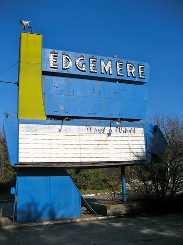 Edgemere Drive In Sign