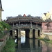 Old Japanese covered bridge