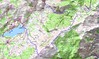 Carte du Niolu Sud vers les bergeries de Ciaretta