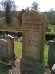 Richardson and Stuart grave at Rosslyn Graveyard