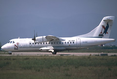 Lineas Aereas Navarras ATR-42-320 EC-GBK BCN 12/09/1997
