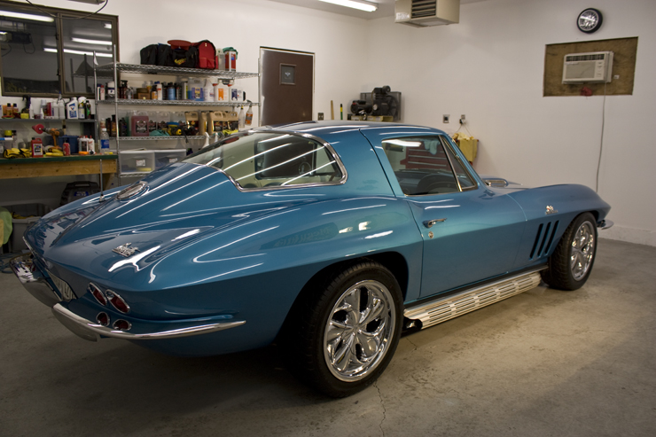 1966 Corvette Sting Ray 427 after detail