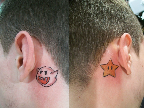 Tattoo of Stars Videogames Super Mario