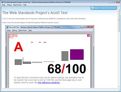 IE9 Platform Preview 2 - Acid Test