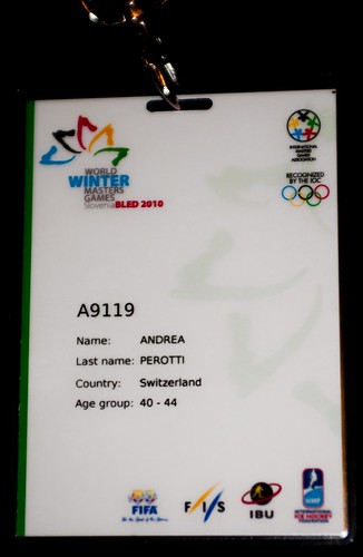 World Winter Master Games - Bled 24.01.2010