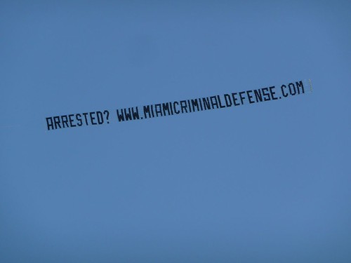 airplane banners.