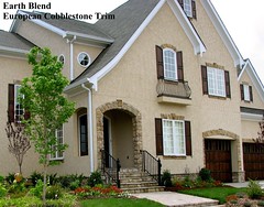 Stucco with European Cobblestone trim • <a style="font-size:0.8em;" href="http://www.flickr.com/photos/40903979@N06/4287628507/" target="_blank">View on Flickr</a>