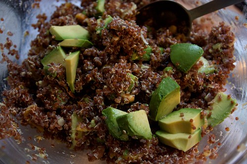 quinoa avocado salad