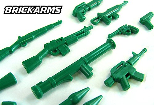 BrickArms Army Men Weapons Pack