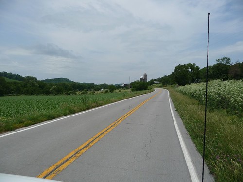 country road.