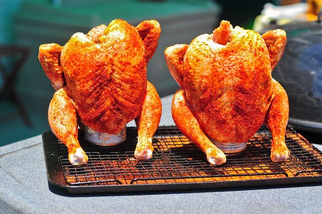 Beer Can Chicken Grilling Recipe The Meatwave