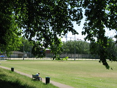 Drapers Field with all-weather pitch in the distance