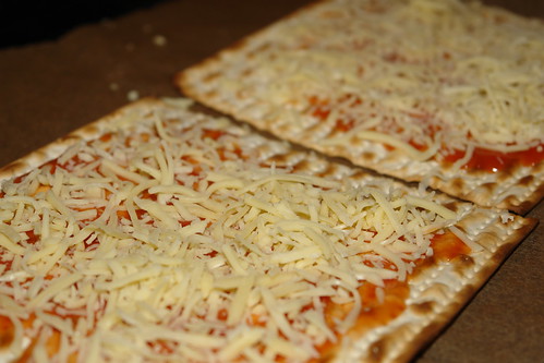 Preparation of the Matza Pizza
