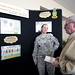 Army Master Sgt. Heather Smith educates visitors about USASMA