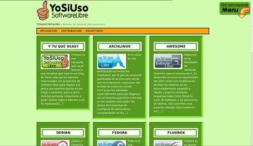 YoSiUso Software Libre estrena diseño